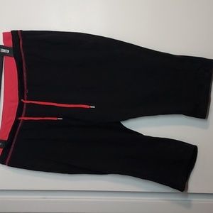 Black and Pink Yoga Pants